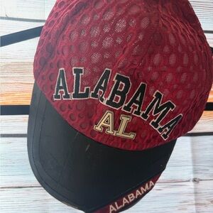 Alabama AL Crimson and Black Team Cap